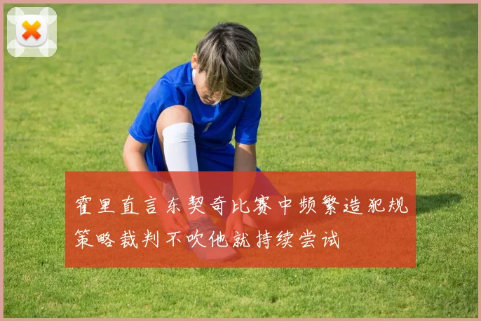 霍里直言东契奇比赛中频繁造犯规策略裁判不吹他就持续尝试